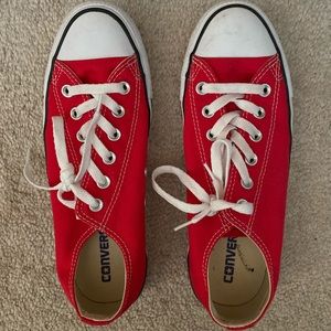 Red Converse Sneakers